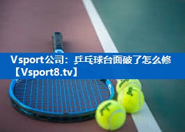 Vsport公司：乒乓球台面破了怎么修