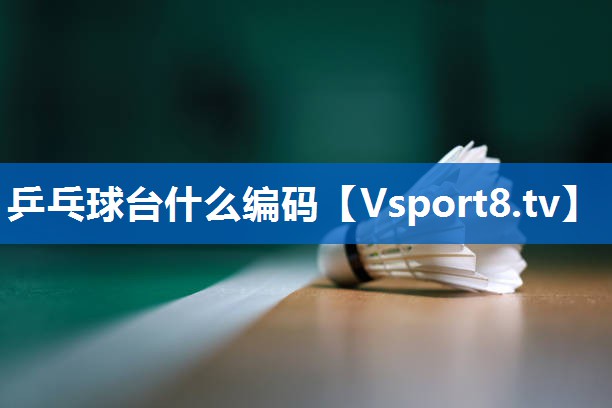 乒乓球台什么编码